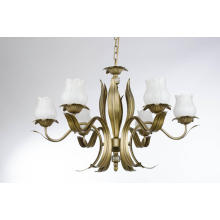 European Iron with Fabric Shade Pendant Light (SD1175/6)